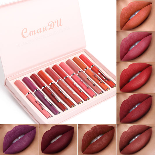 Long-Lasting Matte Lipstick for Women – Smudge-Proof, Waterproof - LUXURY GLOW