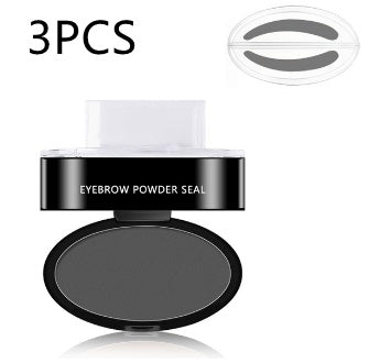 LuxuryGlow Waterproof Eyebrow Stamp Kit with Stencils – Instant Natural Brows