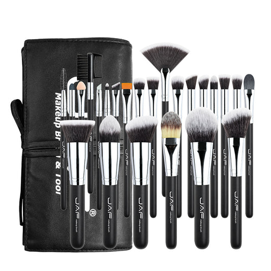 LuxuryGlow 24-Piece Professional Makeup Brush Set – Soft Bristles & Travel-Friendly Case