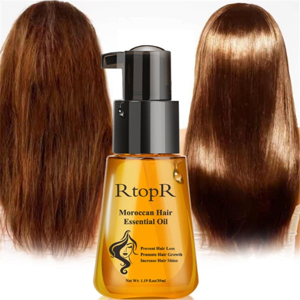 Aceite esencial nutritivo para el cuidado del cabello RtopR: repara el daño y potencia el brillo (35 ml)
