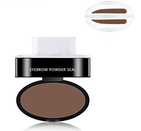 LuxuryGlow Waterproof Eyebrow Stamp Kit with Stencils – Instant Natural Brows