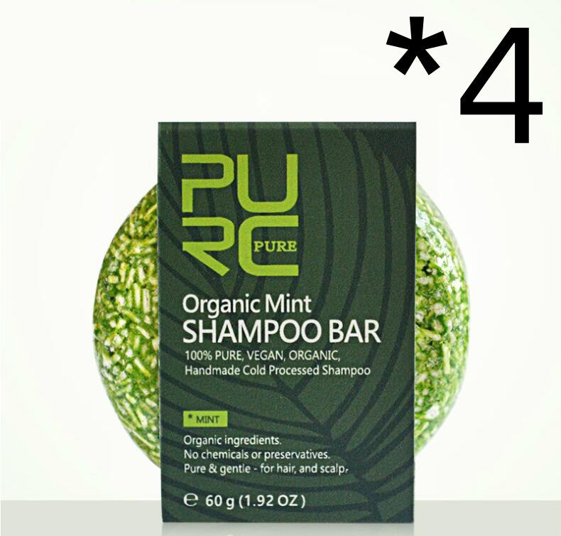 Champú y jabón herbal Purc: anticaspa, control de grasa y nutrición capilar (varios aromas)