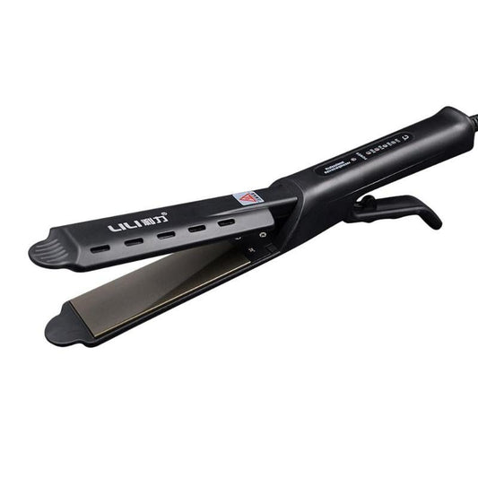Plancha de pelo Lili: plancha de vapor de 4 temperaturas para cabello húmedo y seco