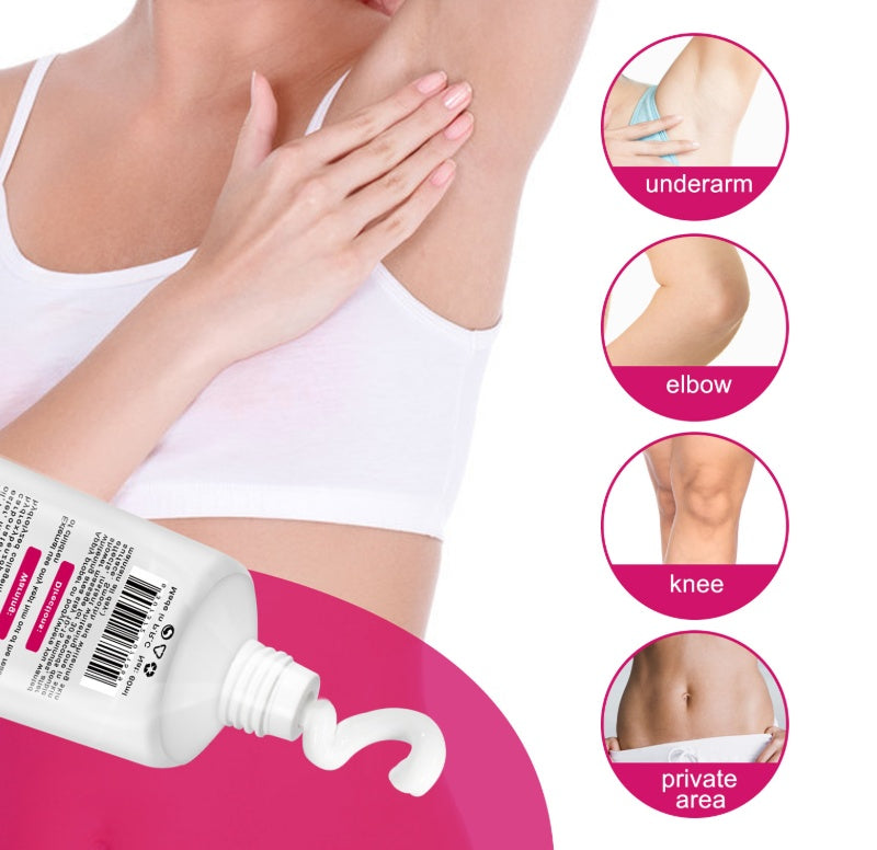 Crema Corporal Blanqueadora ELAIMEI Su Majestad – Hidratante con Acabado de Media de Seda
