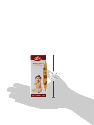 Dabur Janma Ghunti – Baby Digestive Syrup 125ml | Gentle Ayurvedic Digestive Aid for Infants