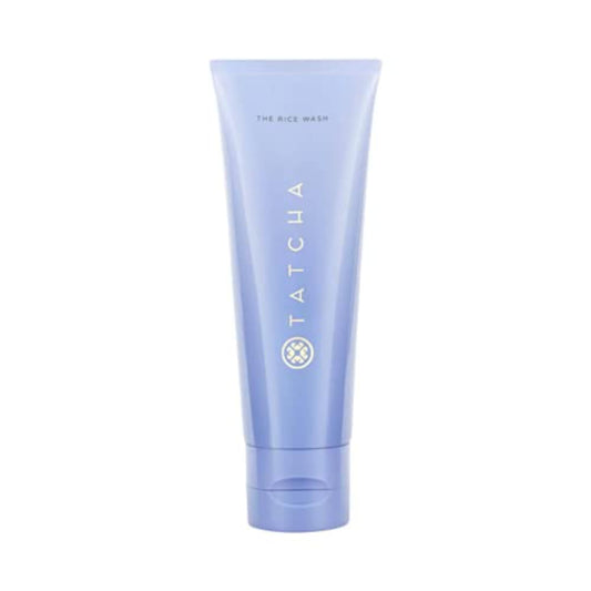 TATCHA The Rice Wash – Soft Cream Facial Cleanser for Luminous Skin, Gently Removes Impurities Without Stripping, 4 oz