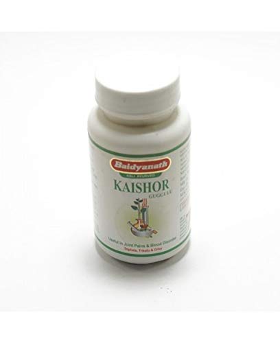 Baidyanath Kaishore Guggulu – 160 Tablets | Ayurvedic Supplement for Detox, Joint Health & Anti-Aging