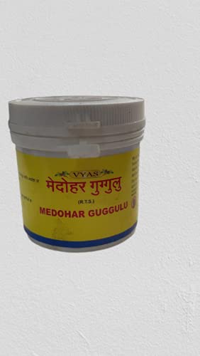 Vyas Medohar Guggulu Tablets (Pack of 2) | Ayurvedic Weight Management & Digestive Support Formula
