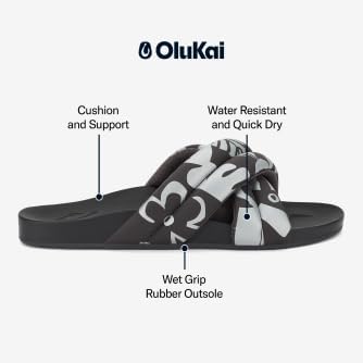 Sandalias de playa para mujer OLUKAI Hila: chanclas impermeables y cómodas durante todo el día.