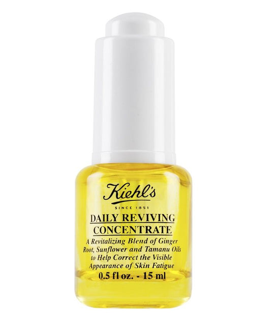 KIEHL’S Daily Reviving Concentrate – Lightweight Botanical Face Oil for Radiant Skin