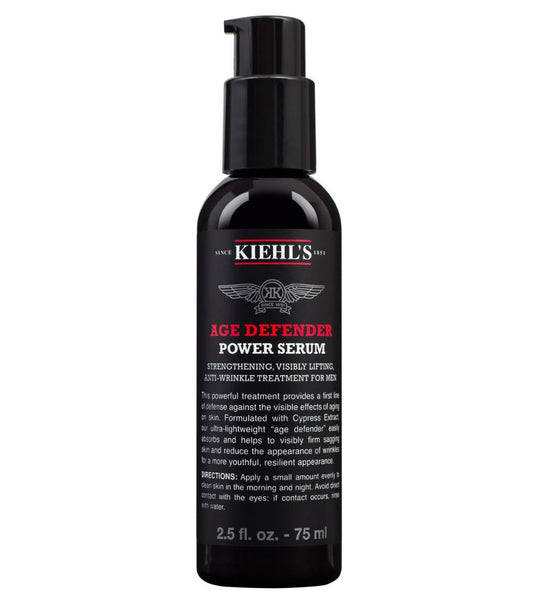 KIEHL’S Age Defender Power Serum for Men – Firming, Anti-Wrinkle, Fast-Absorbing