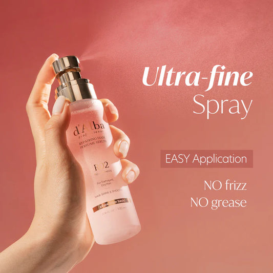 Sérum capilar reparador d'Alba Professional 100 ml – Vegano, brillo y control del encrespamiento