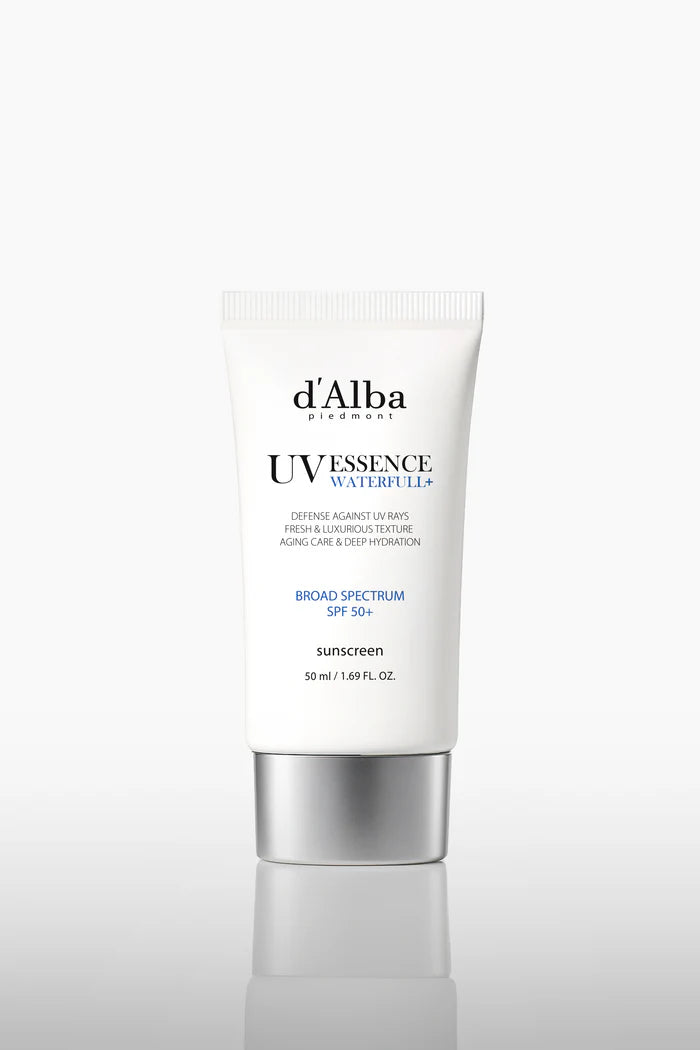 d’Alba White Truffle Essence Sunscreen SPF 50+ | Hydrating, Anti-Aging & Glowy Base