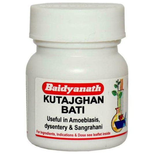 Baidyanath Jhansi Kutajghan Bati, 40 Tablets, Pack of 2