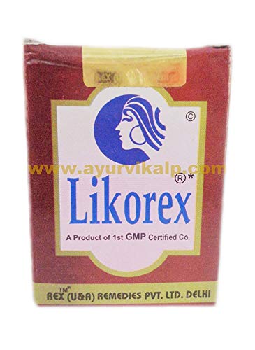 Rex Remedies Likorex Ayurvedic Tablets – 40 Pills | Natural Herbal Formula for Safe & Effective Wellness