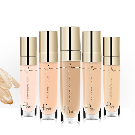Corrector líquido de larga duración Pudaier: base de maquillaje suave y natural
