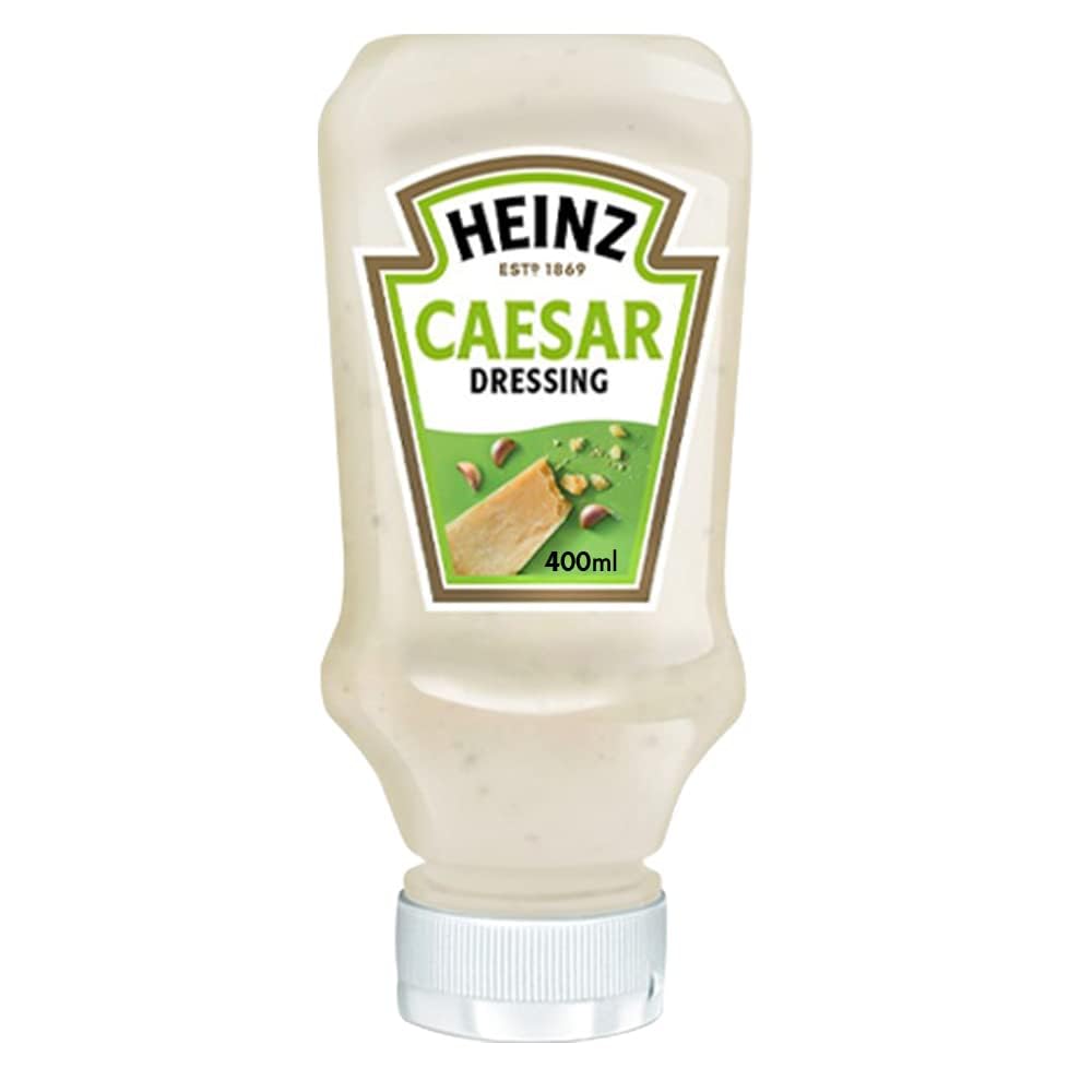 Heinz Caesar Dressing – Creamy Parmesan & Garlic Salad Dressing | 400ml Bottle (Imported, USA)