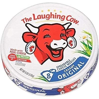 Laughing Cow Original Cheese Triangle Portions – Creamy Spreadable Cheese, 120g Imported