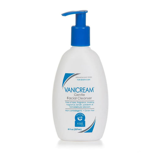 Vanicream Gentle Facial Cleanser – 8 fl oz, Sensitive Skin, Soap-Free & Fragrance-Free