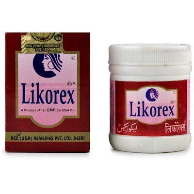 Rex Remedies Likorex Ayurvedic Tablets – 40 Pills | Natural Herbal Formula for Safe & Effective Wellness