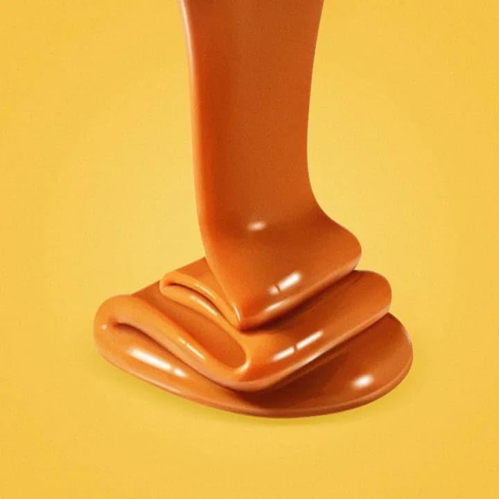 Biteza Gandour Tofiluk Caramel Crunch Bars – Milk Chocolate & Caramel Delight (6 x 22g, Imported)