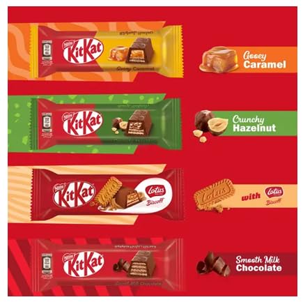 Nestlé KitKat Mini Moments Assorted Chocolates 201g | 12 Individually Wrapped Pieces | Imported Variety Pack