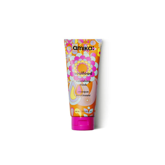 Amika Soulfood Nourishing Mask – Deep Hydration for Dry Hair – Natural, Moisturizing & Shine-Enhancing Formula – 3.84 oz
