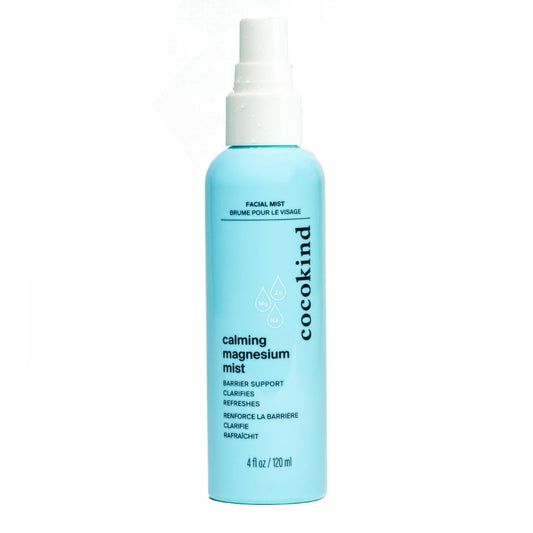 COCOKIND Magnesium Mist – Instant Skin Soother & Redness Relief Spray for Sensitive, Stressed Skin – Hydrating & Refreshing Face Mist 4oz