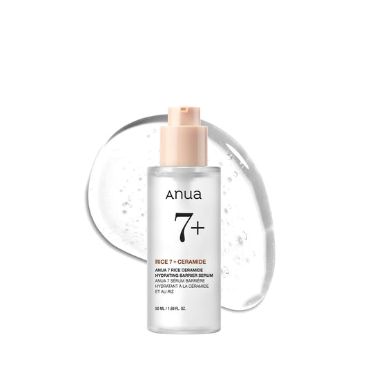 Anua Rice Ceramide 7 Hydrating Barrier Serum | Brightening & Moisture Boost for Glass Skin – 50ml