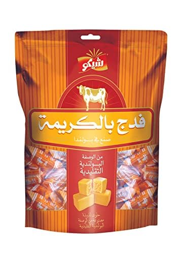 Chiko Fudge with Cream – Soft Traditional Scottish-Style Toffee Candy (800g, Imported from Poland)