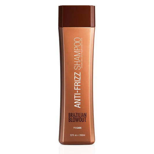 Brazilian Blowout Anti-Frizz Shampoo & Conditioner Set – Moisture & Strength for Smooth, Frizz-Free Hair – Paraben-Free – 2 Count