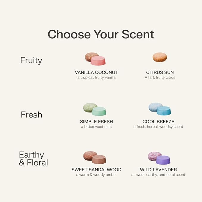 The Earthling Co. Shampoo & Conditioner Bar Set | Strengthen, Volumize & Nourish Hair with Natural Ingredients | Sulfate & Paraben-Free (Citrus Sun)
