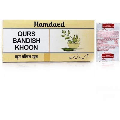 Hamdard Qurs Bandish Khoon – Pack of 20 (4 Tablets Each) | Ayurvedic Blood Purifier & Skin Health Support