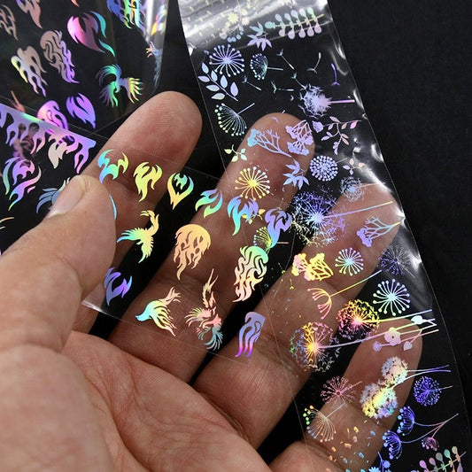 Cinta adhesiva para uñas LuxuryGlow Starry Sky – Rollo de pegatinas para decoración de uñas (1 metro)