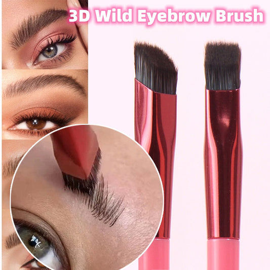 LuxuryGlow 3D Wild Eyebrow & Hairline Brush – Precise Makeup & Concealer Tool