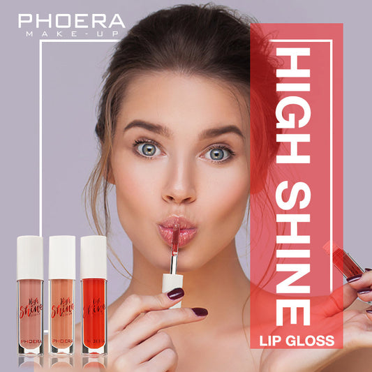 Bálsamo labial Crystal Jelly de PHOERA: brillo labial hidratante de larga duración