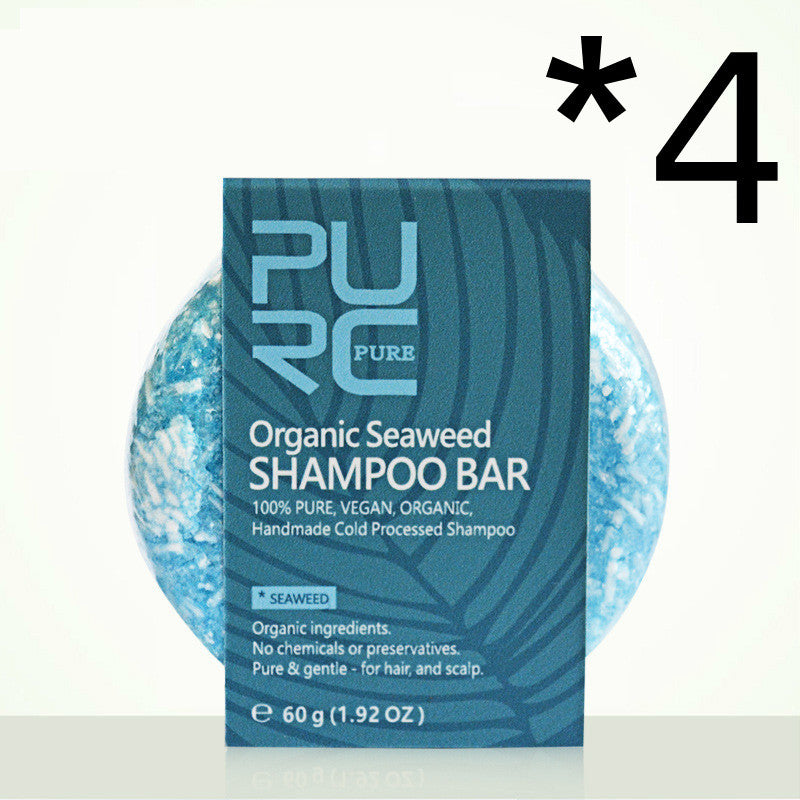 Champú y jabón herbal Purc: anticaspa, control de grasa y nutrición capilar (varios aromas)