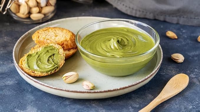 Moments Kunafa Pistachio Spread | Creamy Pistachio & Sweet Kunafa Fusion | 200g Jar (Imported, Vegetarian, No Trans Fat)