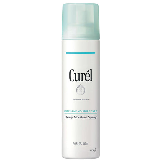 Curel Deep Moisture Spray with Ceramides – Hydrating Face & Body Mist for Dry, Sensitive Skin, 5oz