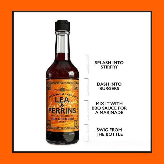 Lea & Perrins Worcestershire Sauce Bottle, 290 g