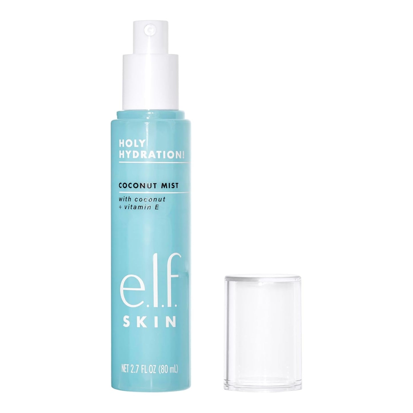 e.l.f. SKIN Holy Hydration! Hydrating Coconut Mist – Refreshes, Soothes & Nourishes with Tropical Scent (2.7 fl oz)