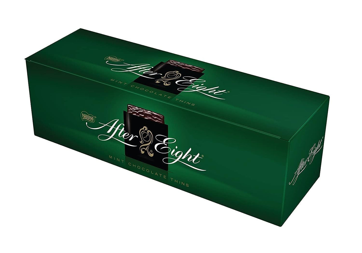 Nestlé After Eight Dark Mint Chocolate Thins – Creamy Mint Fondant in Rich Dark Chocolate | 300g Gift Box (UK Imported)