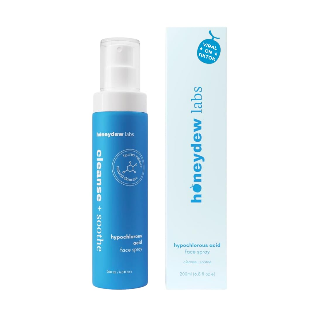Hypochlorous Acid Spray 6.8 oz – HOCl Face & Skin Mist for Acne, Eczema, Redness & Irritation Relief – Multi-Purpose Cleanser & Soothing Spray
