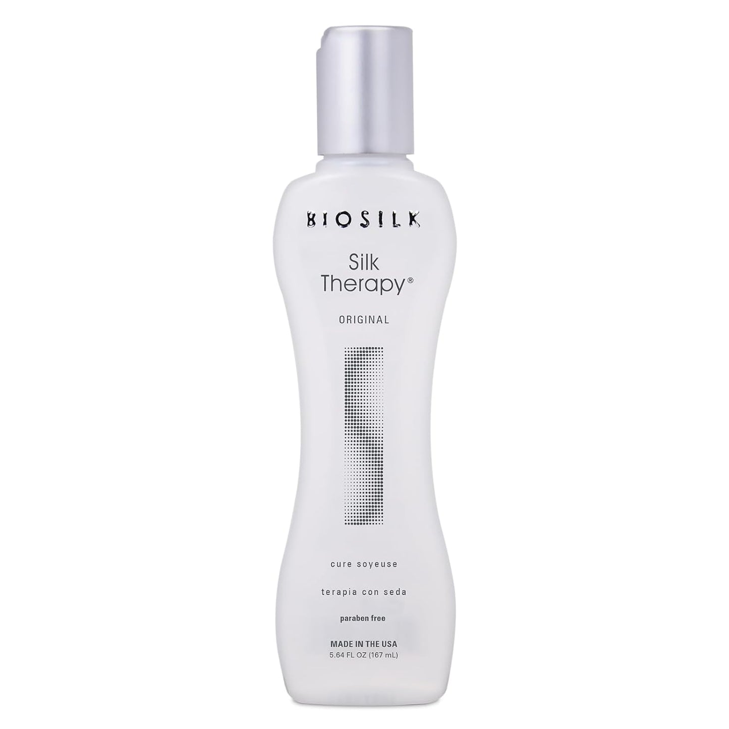 BioSilk Silk Therapy Original – Leave-In Hair Treatment for Shine & Split End Repair (5.64 oz)