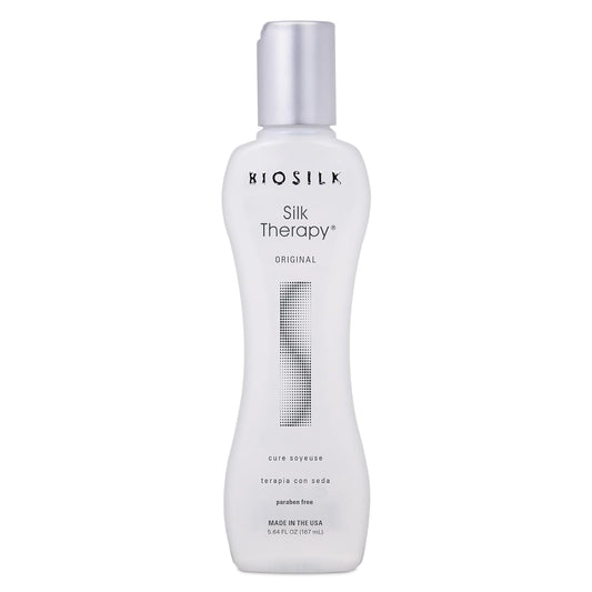 BioSilk Silk Therapy Original – Leave-In Hair Treatment for Shine & Split End Repair (5.64 oz)