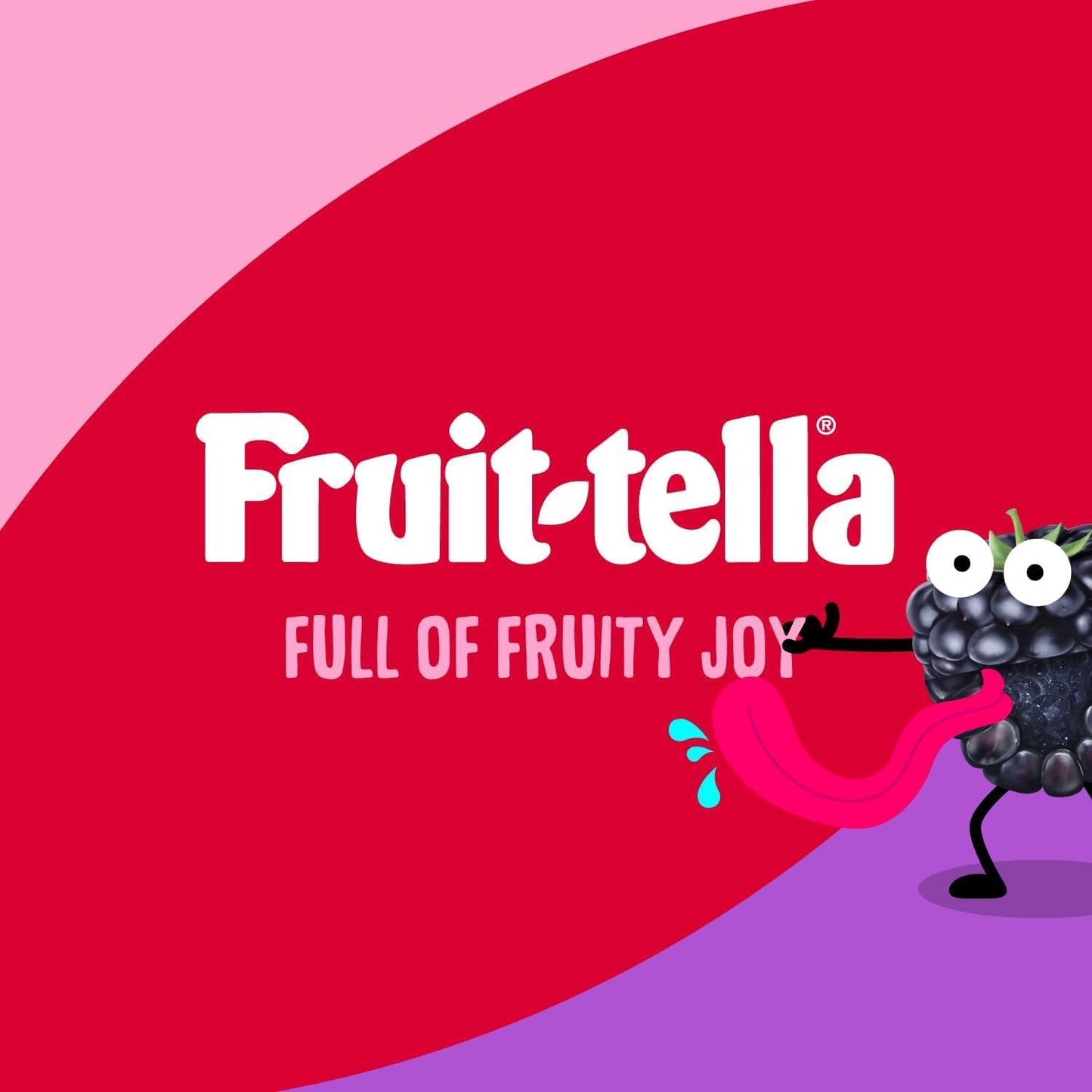 Fruittella Berries & Cherry Vegan Chewy Candy – Made with Real Fruit Juice, Natural Flavours & Colours, 135g (Imported from UK)