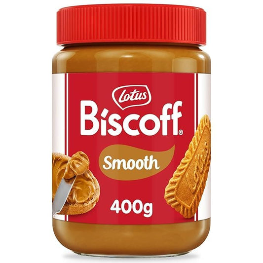 CELEBRINO Bis Coff Lotus Spread – Smooth Belgian Speculoos Caramel Biscuit Spread (400g, Pack of 1)