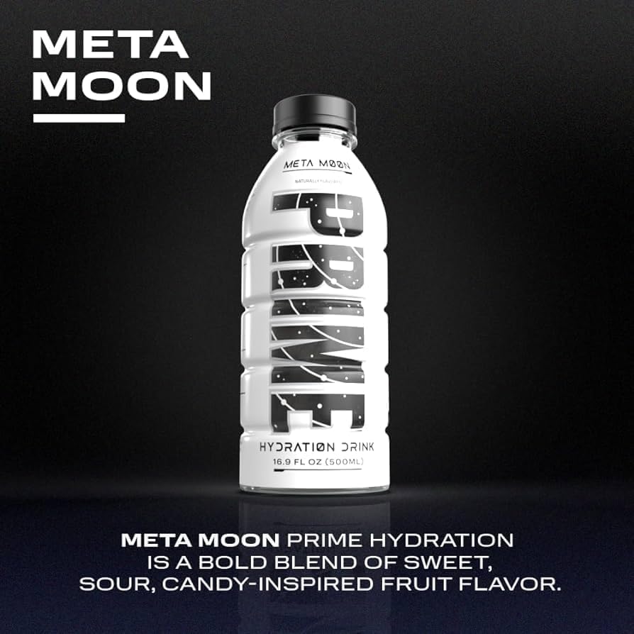 Primes Meta Moon Hydration Drink – Zero Sugar, BCAAs, Electrolytes & Coconut Water | 500ml Bottle (Imported)