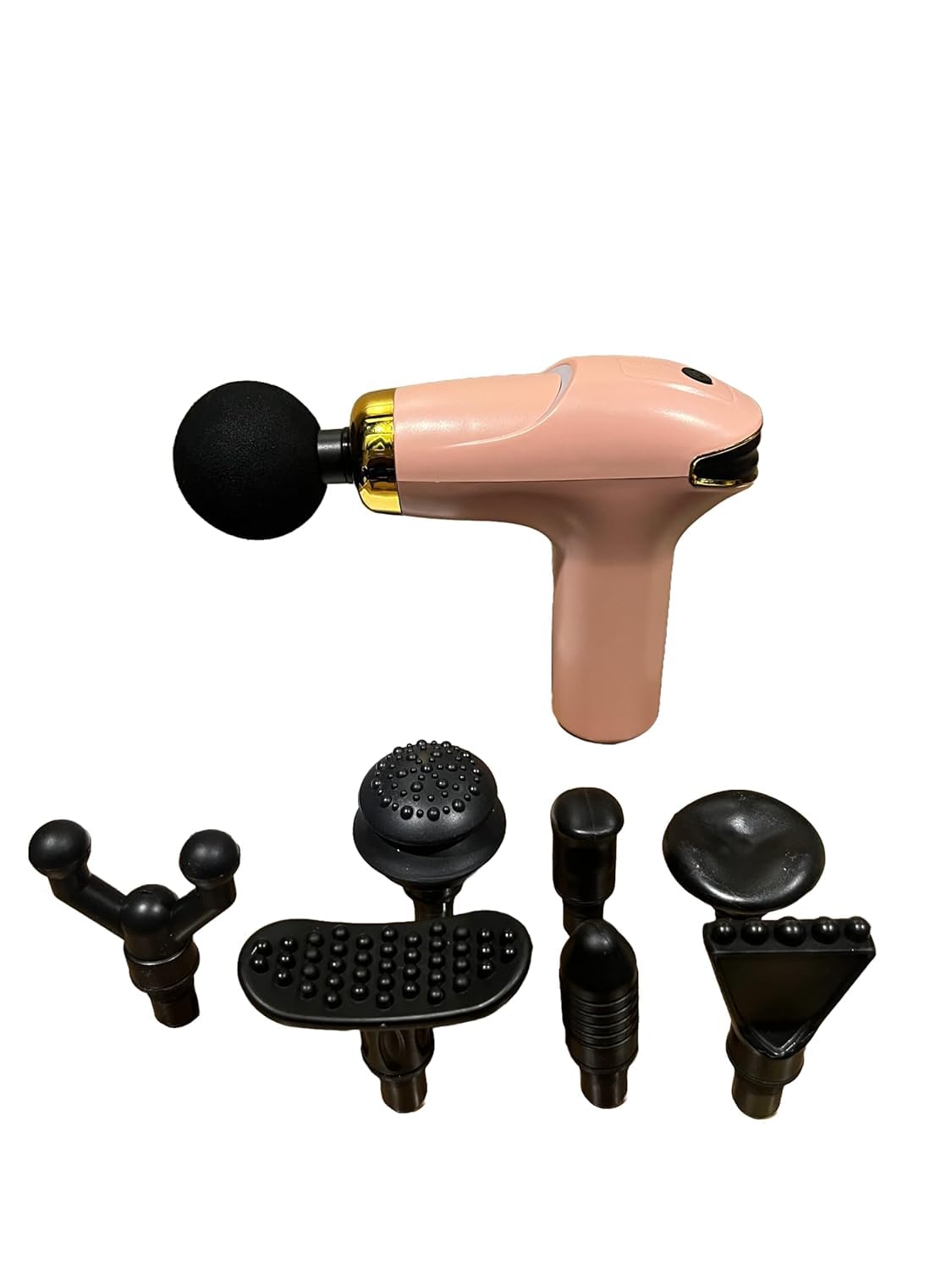 Blue Idea BLD-328 Deep Tissue Massage Gun – 6-Speed Portable Percussion Massager with 8 Heads, 3200 RPM Motor, Quiet Operation & Long Battery Life – Muscle Pain Relief & Recovery Tool