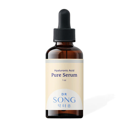 Dr. Song Pure Hyaluronic Acid Serum – Korean Anti-Aging Moisturizer for Face (1 Fl Oz)